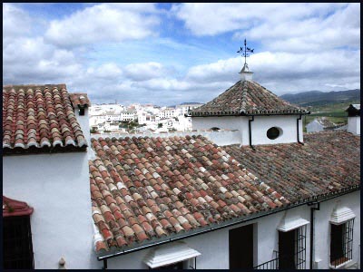 Typical Andalucian rooftopview - Ronda