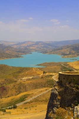 The lake at Zahara de la Sierra