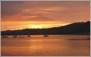 "Sunset on the Teign"