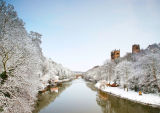 Durham Cathedral from Prebends Bridge