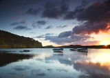 Sunset at Crag Lough