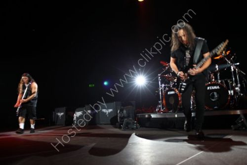 Metallica in concert @ the LG Arena in Birmingham.