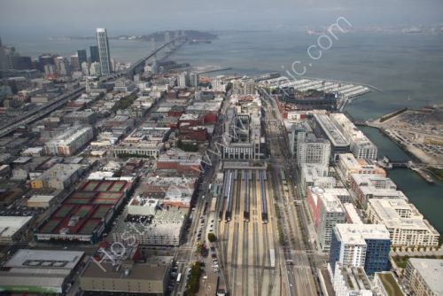 South side of San Francisco from the air.
