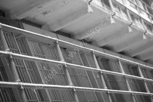 Rows of cells in alcatraz.
