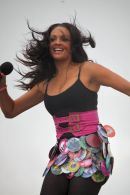 Alesha Dixon performing @ T4 on the Beach.