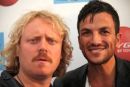 Keith Lemon & Peter Andre @ T4 on the Beach.