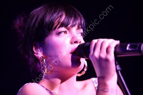 Lily Allen in concert @ the O2 academy in Birmingham.