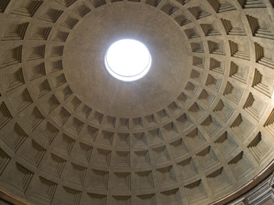The Pantheon Dome Rome 0609DIT