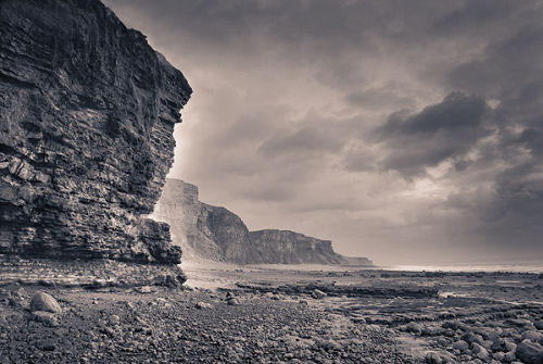Dunraven Bay Waterfall