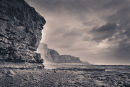 Dunraven Bay Waterfall