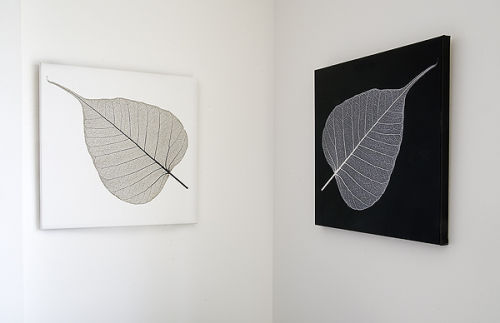 Canvas diptych