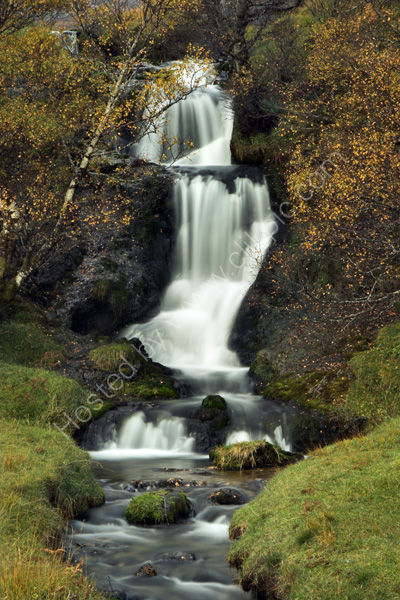 Waterfall in Autumn