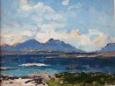 Rum and Eigg from Portuairk beach