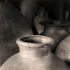 Antique pots, Spain
