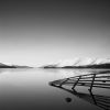 Broken fence, Derwent water.
