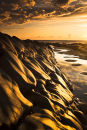 Ripply rock