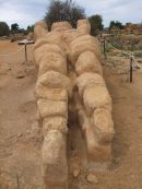 Telamon at Temple of Olympian Zeus