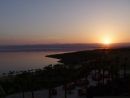 Sunset over Dead Sea