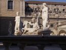 Detail of Fountain, Piazza Pretoria, Palermo