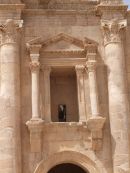 Detail of Hadrian's Arch, Jerash
