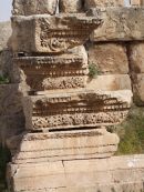 Detail of North Collonaded Street, Jerash