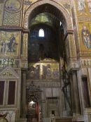 Gold Byzantine Mosaic Interior, Monreale Cathedral