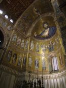 Gold Byzantine Mosaic Interior, Monreale Cathedral