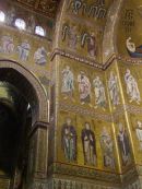 Gold Byzantine Mosaic Interior, Monreale Cathedral