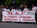 Protest, Viale della Liberta, Palermo