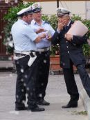 Policemen, Cathedral Square, Monreale