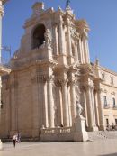 Baroque Facade of Cathedral, Ortygia Island, Siracusa