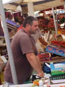Sicilian Stall Holder, Market, Syracusa