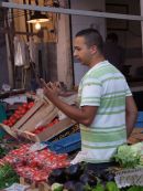 Sicilian Stall Holder, Market, Syracusa