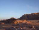 Sunset over Wadi Rum, Petra