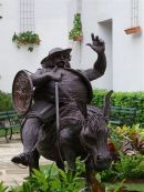 Bronze Sculpture, Plaza Armas, Havana