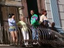 Cuban Family, Obispo Street, Havana