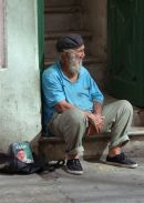 Revolutionary Cuban, Obispo Street, Havana