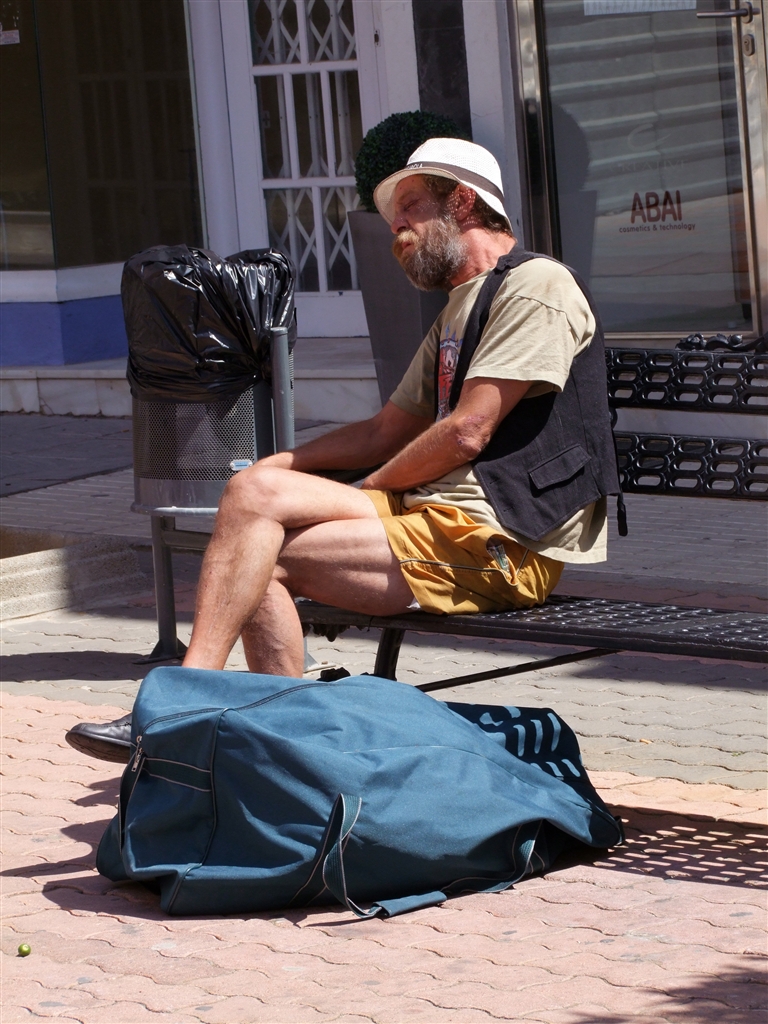 Weary Traveller! Fuengirola, Spain