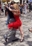Coose your partner for Tango! Plaza de la Merced, Malaga