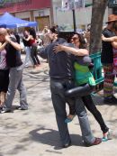 Tango in Plaza de la Merced, Malaga