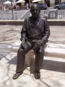 Statue of Picasso, Malaga, Spain