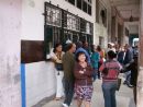 Cubans Queing at a shop, Avenue Simon Bolivar (Reina), Havana