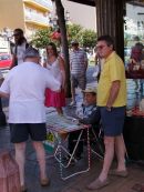 Lottery Ticket Seller & Punters, Torremolinos