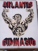 Signage "Atlantis Gymnasium", Torremolinos