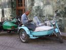 Waiting for a Fare!, Motorcycle Taxi, Havana