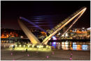 Gateshead Millenium open at night