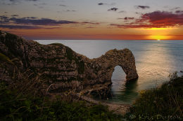 Durdle-Door-Sunset