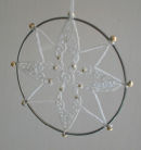 AC05 Tatted Christmas Tree Decoration
