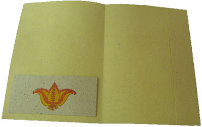 The same folder from Hubli, inside.