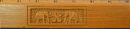 H20 Teak Ruler